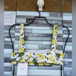 ONIA  Liberty Yellow Rose Print Zoe Bikini Top Size XS Photo 3