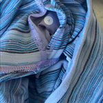 Lululemon Wunder Under Hi-Rise Pant Wave Twist Lilac Caspian Blue Size 4 Luon Photo 4