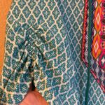 Urban Coco Size LARGE Turquoise Print BOHO Dress Tunic Photo 5