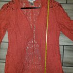 Pinky Coral Lace Blazer Pink Photo 2