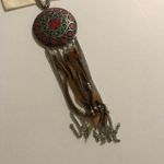 Anthropologie Shiraleah Chicago jewelry - - Catrine native necklace brown NEW Photo 1