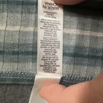 LuLaRoe  Shirt Womens Large Green White‎ Striped Short Sleeve Stretch Casual Top Photo 5