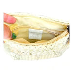 Liz Claiborne VINTAGE  WOVEN KNIT SHOULDER BAG PURSE TAN‎ BEIGE Y2K BOHO Photo 3