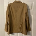 Lulus  Classic Tan Blazersize L brand new length 30”pit to pit 36” Photo 4