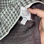 Appleseeds Womens Small Petite Sweater Top Knit Houndstooth Mock Neck Pullover Size undefined Photo 3