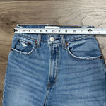 Abercrombie & Fitch  Ankle Straight Ultra High Rise Curve Love Blue Jeans 26 Photo 6