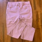 Seven7  jeans size 12 mauve shadow high rise skinny booty-shaper lightweight Photo 0