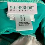 Motherhood Maternity Teal & Gold Tankini Swimsuit L Photo 4