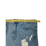 Forever 21  Distressed Denim Mini Skirt Sz 29"‎ Waist Photo 5