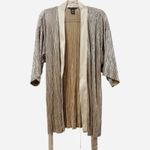 Victoria's Secret  SHINE PLEATED‎ KIMONO ROBE Gold Size XS / Small Photo 3