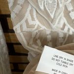 Selfie Leslie  Cream And Tan Dreamy‎ Long Sleeve Mini Dress Size XS Photo 9