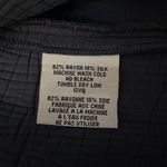 Eileen Fisher navy blue open front cardigan jacket size PM Photo 6