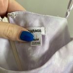 Garage  Purple Tie Dye Cowl Neck Mini Dress Size medium Photo 4