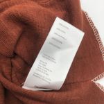 BDG  Womens Cotton Short Sleeve Shirt Crew Neck Rust Brown Size Small Photo 3