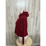 Ambiance Red cropped sweater size SMALL Red Photo 3