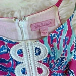 Lilly Pulitzer  Pink and Blue Coral Print Tank Top Photo 1