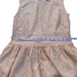 Loft Ann Taylor  elegant‎ lace overlay dress cream size 8 Photo 6