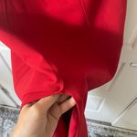 Cinq à Sept Cinq a Sept Gianna Gown Carmine One Shoulder Photo 8