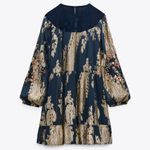 ZARA Embroidered Dress Photo 4