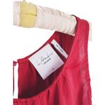 L'Academie L’Academie Cold Shoulder Blouse Medium Red Feminine Quiet Luxury Date Night Photo 5