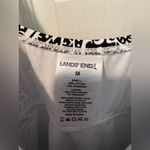 Lands' End  Black and White Paisley One Piece Swimsuit Photo 1