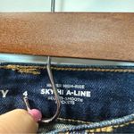 Old Navy NWT Sky Hi A-Line High Waist Jean Denim Cutoff Short Dark Wash 4 Photo 1