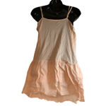 Feather Bone Womens Peach Sleeveless Scoop Neck Mini Dress S Pink Photo 3