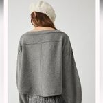 Free People  Jamie Seamed Pullover Sweater Photo 2