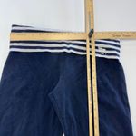 Abercrombie & Fitch Leggings Womens Large Blue Foldover Yoga Pant Vintage Y2K Photo 4