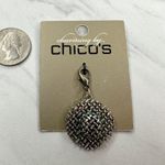 Chico's Vintage Charming by Straw Hat with Hidden Lizard Charm Made in USA Photo 1