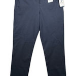 Old Navy  Pixie Pants Cropped Career Casual‎ Trousers Blue Secret Slim Pocket Photo 0