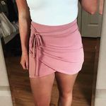 Pink Wrap Skirt Size M Photo 0