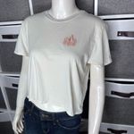 Volcom  ENTERNET TEE - CLOUD Crop T-Shirt Size Medium Photo 11
