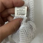 Women's White and Pink Mesh Camisole Size XL Photo 4