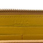 Furla Leather Yellow Zip Zippy Accordion Wallet EUC Photo 8