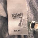 J Jill Floral Tunic Blouse Blue White Large Photo 4