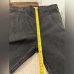 Free People  high waist cropped bootcut jeans pull on black wash comfy size 28 Photo 5