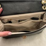 Valentino by Mario Valentino Alice Diamond Leather Shoulder Bag w/Dustbag NEW Black Photo 4