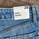 Forever 21 sz 28 blue distressed Mom Shorts NWT Photo 8