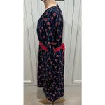 Frugi Organic Cotton Dress Floral Print MIDI Boho Artsy Granola Cottagecore Size L Photo 4