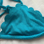 Aerie  Waffle Scalloped Triangle Bikini Top Photo 5