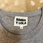 Bimba y Lola grey embroidered logo T Photo 3