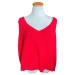 A New Day NWT Womens Vibrant Red Fuzzy Sleeveless Tank Top Sweater - Sz 4x Photo 2