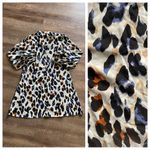 SheIn  Leopard Dress Animal Print Long Sleeve Large Boho Party Photo 10