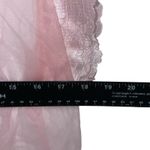 Women's Pink Sheer Lace Lingerie Cover Up Kimono Cardigan Size Large Photo 3