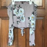 PacSun  Kendall+Kylie Off-Shoulder Floral Top Photo 1