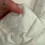 Guess Pearl White Quilted Puffer Ski Winter Jacket Size Large Photo 13