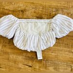 3.1 Phillip Lim NWT  Cotton cold shoulder puff sleeve top size 10 Photo 3