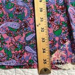 Kori  AMERICA size medium pullover dress multicolor floral paisley crochet halter Photo 5