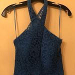 Keepsake High Roads Blue Lace Dress Photo 6